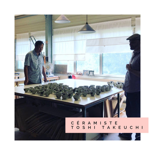 Céramiste Toshi Takeuchi