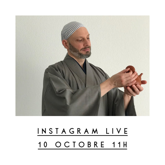 Instagram Live « Pourquoi boire du thé vert - les attraits et les bienfaits »