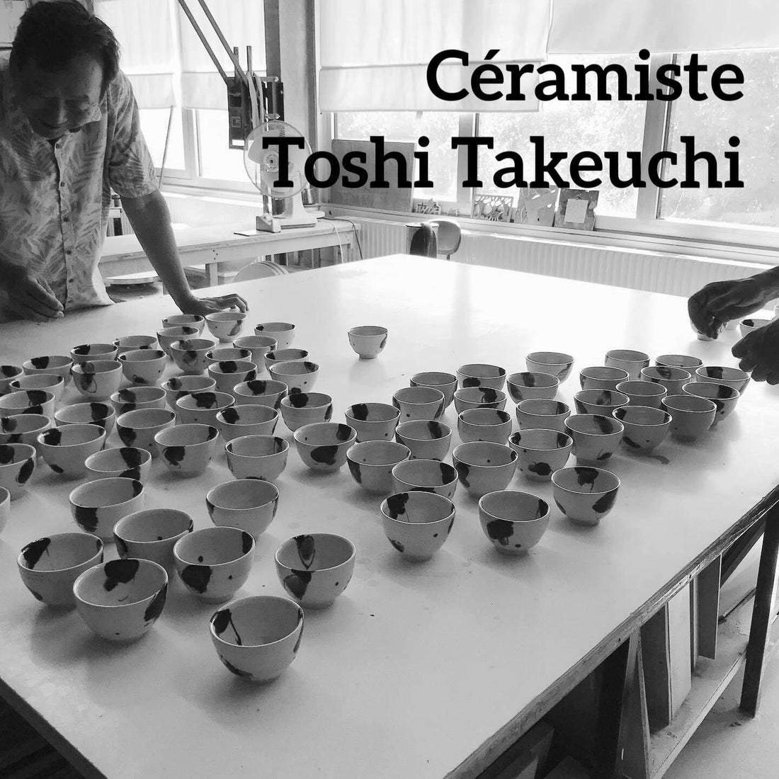 Céramiste Toshi Takeuchi