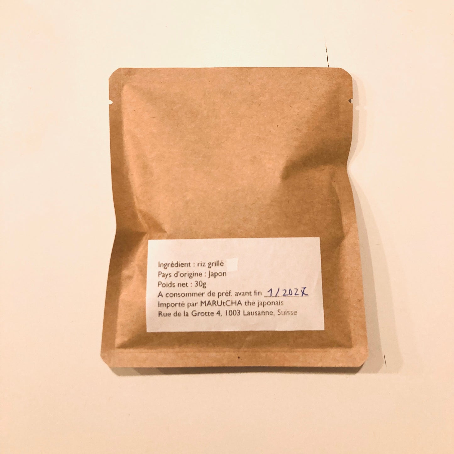 Organic Roasted Brown Rice, 30g